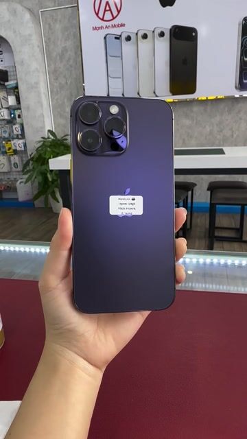 Apple iPhone 14 Pro Max 128GB Tím VN/A. Giá 14.X. Mua bán Điện thoại tại Thành phố Thủ Dầu Một Bình Dương được đăng bởi Phong Le hình 1