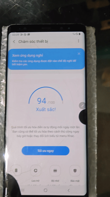 Samsung Galaxy Note 8 64GB Xanh. Mua bán Điện thoại tại Thành phố Biên Hòa Đồng Nai được đăng bởi B T Tài hình 1