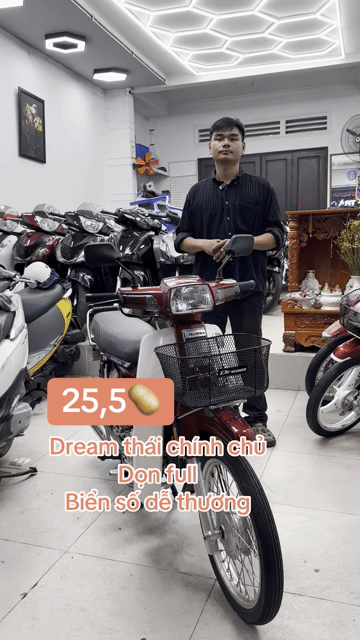 Honda Dream Thái 1996 chính chủ dọn zin new. Mua bán Xe máy tại Thành phố Thủ Đức Tp Hồ Chí Minh được đăng bởi Lê Hạnh hình 1