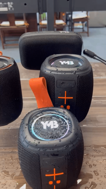 Loa Bluetooth YMB YMB-130 Đen IPX4 bass mạnh. Mua bán Tivi, Âm thanh tại Quận Bình Thạnh Tp Hồ Chí Minh được đăng bởi Mengdigital hình 1