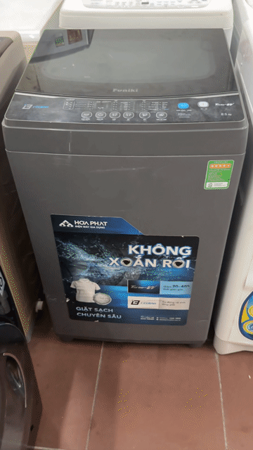Máy giặt Hòa Phát Funiki 8.5kg Xám. Mua bán Máy giặt tại Quận Hai Bà Trưng Hà Nội được đăng bởi e lê 286 nguyễn xiển hình 1