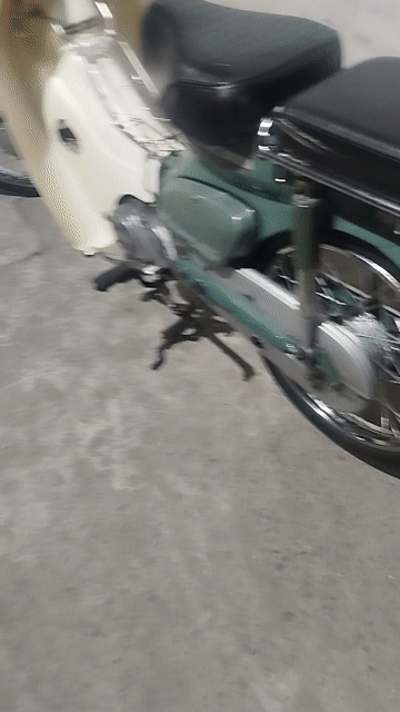 Honda Super Cub 50 Xanh Trắng Đã sử dụng. Mua bán Xe máy tại Quận 7 Tp Hồ Chí Minh được đăng bởi Pham Van Thuy hình 1
