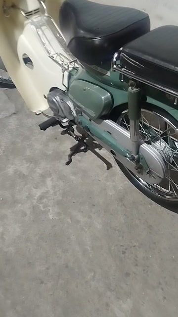 Honda Super Cub 50 Xanh Trắng Đã sử dụng. Mua bán Xe máy tại Quận 7 Tp Hồ Chí Minh được đăng bởi Pham Van Thuy hình 1