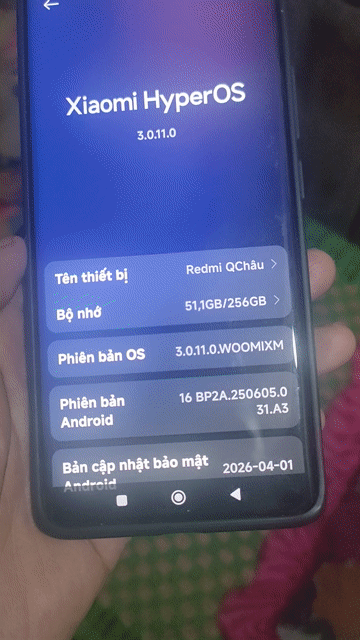 Xiaomi Note 14 Pro 256GB Đen 95% mới. Mua bán Điện thoại tại Quận Liên Chiểu Đà Nẵng được đăng bởi đen hình 1