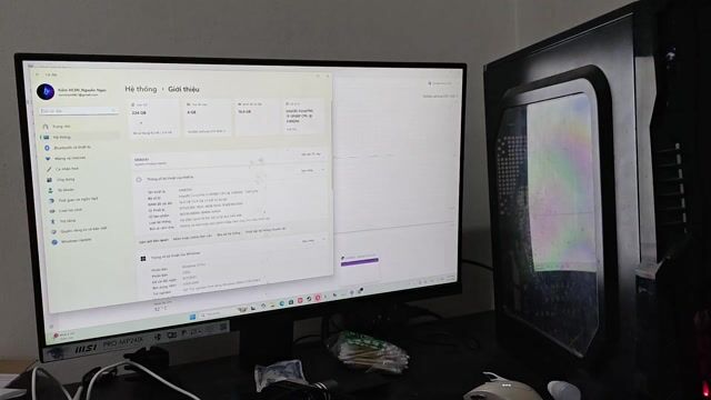 Máy tính để bàn i3-10100F 16GB/224GB gtx 1050ti. Mua bán Máy tính để bàn tại Huyện Thuận Thành Bắc Ninh được đăng bởi kiemnn hình 1
