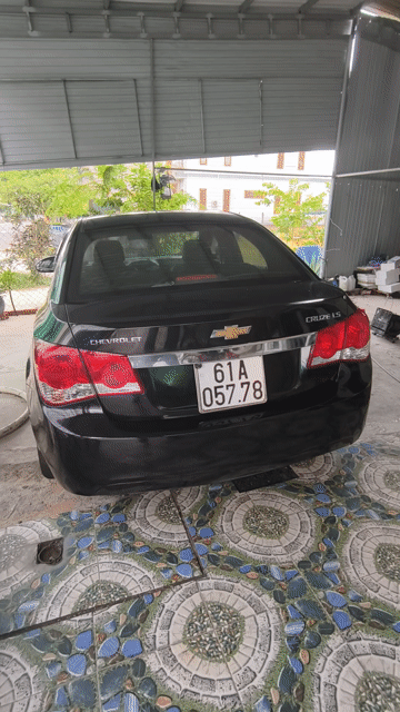Chevrolet Cruze 2012 Đen Bình Dương. Mua bán Ô tô tại Thị xã Tân Uyên Bình Dương được đăng bởi thiên mã hình 1