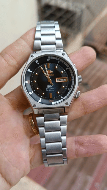 Đồng hồ Orient SK Crystal Nam Bạc. Mua bán Đồng hồ tại Quận Hoàng Mai Hà Nội được đăng bởi Trần Hưởng luxury hình 1