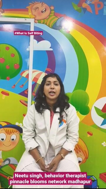 10654 | What is Self Biting While Expressing and why kids d