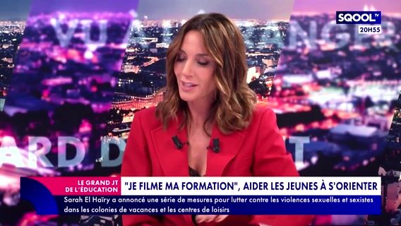 Je filme ma formation sur Sqool TV