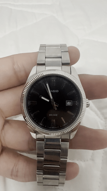Đồng hồ Casio Nam Thép không gỉ Bạc mtp-1302. Mua bán Đồng hồ tại Quận 7 Tp Hồ Chí Minh được đăng bởi Nguyễn Tú hình 1