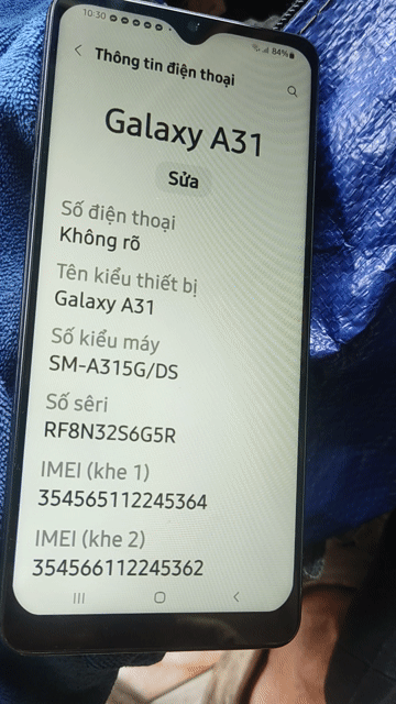 Samsung Galaxy A31 6GB/128GB. Mua bán Điện thoại tại Quận 5 Tp Hồ Chí Minh được đăng bởi Năm Shiper hình 1
