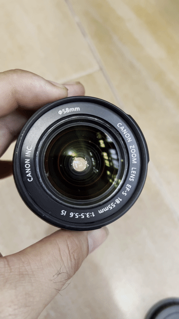 Ống kính Canon EF-S 18-55mm IS Đen ( cây khác ). Mua bán Máy ảnh, Máy quay tại Thành phố Thủ Đức Tp Hồ Chí Minh được đăng bởi Betta Sales hình 1