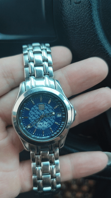 Đồng hồ Ingersoll Deep Sea Nam Thép Bạc. Mua bán Đồng hồ tại Quận Bình Thuỷ Cần Thơ được đăng bởi Ho Nam hình 1