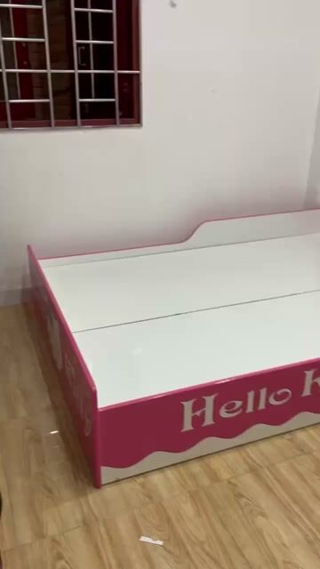 Giường trẻ em Hello Kitty Gỗ MDF. Mua bán Giường, chăn ga gối nệm tại Quận Tân Bình Tp Hồ Chí Minh được đăng bởi Thảo Bùi hình 1