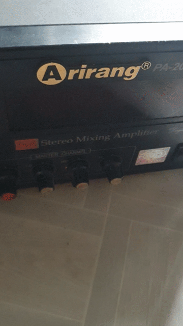 Amply karaoke Arirang PA-203IIEV Đen Đã sử dụng. Mua bán Tivi, Âm thanh tại Thành phố Thuận An Bình Dương được đăng bởi BinhAn hình 1
