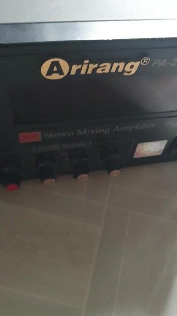 Amply karaoke Arirang PA-203IIEV Đen Đã sử dụng. Mua bán Tivi, Âm thanh tại Thành phố Thuận An Bình Dương được đăng bởi BinhAn hình 1