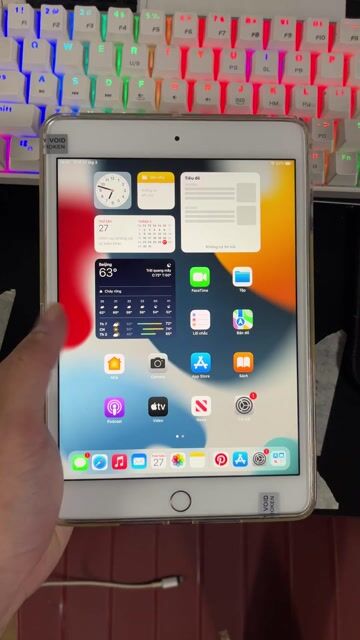 Apple iPad Mini 4 64GB Vàng-Gold. Mua bán Máy tính bảng tại Quận Hai Bà Trưng Hà Nội được đăng bởi Gia Đồng hình 1