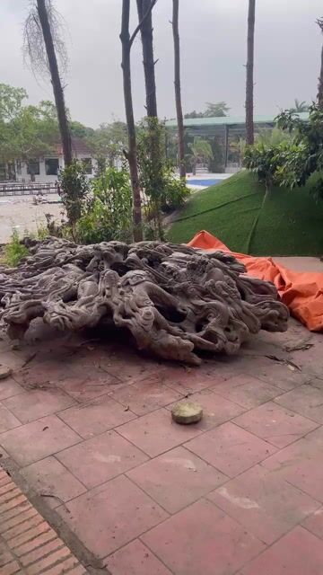 Bộ bàn gỗ Cửu Long Tranh Châu. Mua bán Bàn ghế tại Huyện Đông Anh Hà Nội được đăng bởi Lê Khắc Duy hình 1
