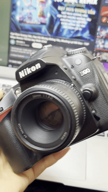 Máy ảnh Nikon D90 Đen. Mua bán Máy ảnh, Máy quay tại Quận 3 Tp Hồ Chí Minh được đăng bởi Lê Nhung hình 1