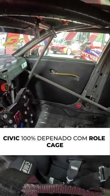 CIVIC 100% DEPENADO COM ROLE CAGE