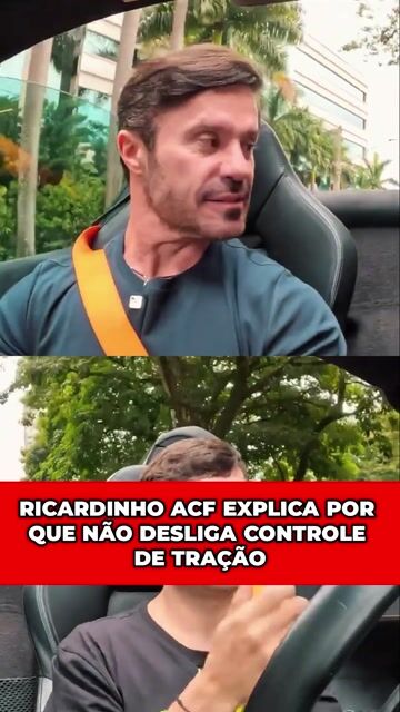 RICARDINHO ACF EXPLICA POR QUE NÃO DESLIGA CONTROLE DE TRAÇÃO