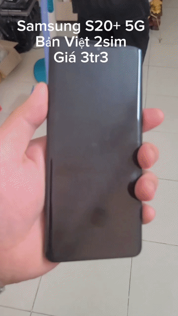 Samsung S20+ 128GB Đen 2 sim OLED. Mua bán Điện thoại tại Quận 6 Tp Hồ Chí Minh được đăng bởi Nguyễn Trọng Phú Cường hình 1