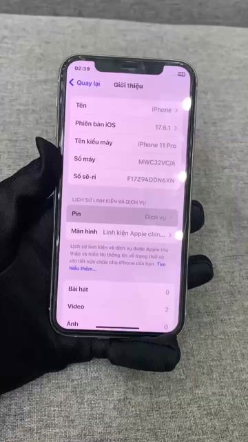 iPhone 11 Pro Trắng zin full chức năng nhận GL. Mua bán Điện thoại tại Quận Thanh Xuân Hà Nội được đăng bởi EnterPhone hình 1