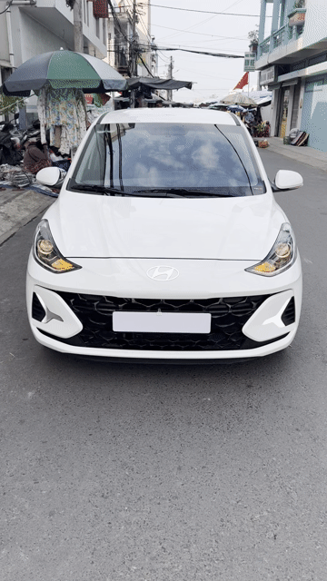 Hyundai i10 2025 Full 17000 km Trắng. Mua bán Ô tô tại Huyện Thoại Sơn An Giang được đăng bởi Châu văn Quyền hình 1