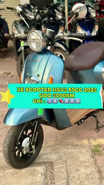 Xe 50cc Scooter HSV3 2023 Xanh 3000km. Mua bán Xe máy tại Quận 12 Tp Hồ Chí Minh được đăng bởi Bùi văn hiếu hình 1