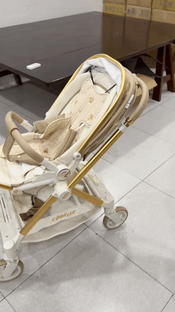 Xe đẩy em bé Coballe Lux màu Gold (đã sử dụng). Mua bán Mẹ và bé tại Huyện Bình Chánh Tp Hồ Chí Minh được đăng bởi Như Ý hình 1