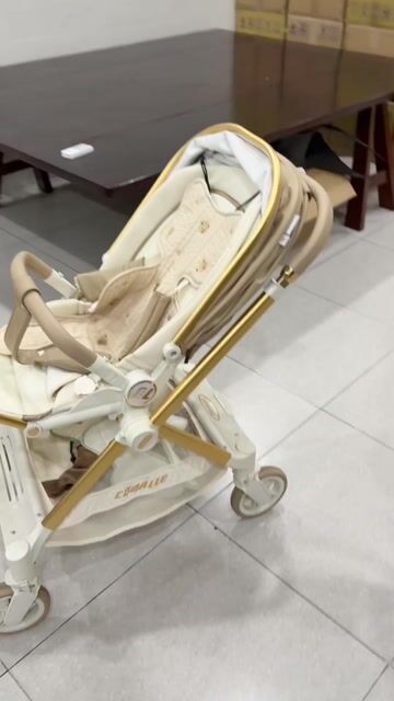 Xe đẩy em bé Coballe Lux màu Gold (đã sử dụng). Mua bán Mẹ và bé tại Huyện Bình Chánh Tp Hồ Chí Minh được đăng bởi Như Ý hình 1