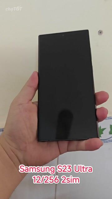 Samsung Galaxy S23 Ultra 256GB Đen. Mua bán Điện thoại tại Quận 6 Tp Hồ Chí Minh được đăng bởi OStar Mobile hình 1