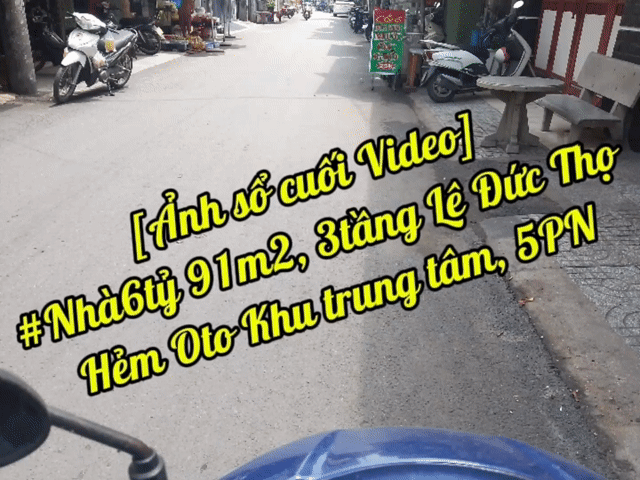 Mua bán Nhà ở Quận Gò Vấp Tp Hồ Chí Minh diện tích 91 m² giá 6,3 tỷ