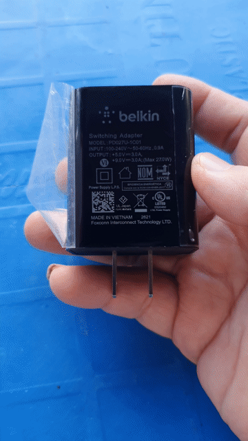 Cục sạc nhanh 27w Belkin cổng C. Mua bán Phụ kiện (Màn hình, Chuột...) tại Quận 5 Tp Hồ Chí Minh được đăng bởi Sơn Lê hình 1
