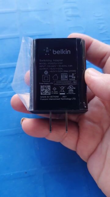 Cục sạc nhanh 27w Belkin cổng C. Mua bán Phụ kiện (Màn hình, Chuột...) tại Quận 5 Tp Hồ Chí Minh được đăng bởi Sơn Lê hình 1