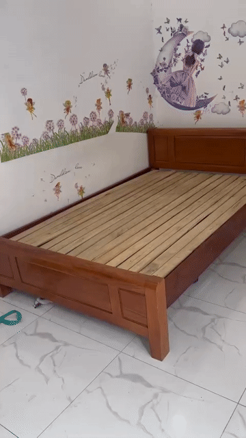 Giường ngủ Gỗ xoan Nâu 1m2x2m. Mua bán Giường, chăn ga gối nệm tại Quận Gò Vấp Tp Hồ Chí Minh được đăng bởi Nguyenthison hình 1