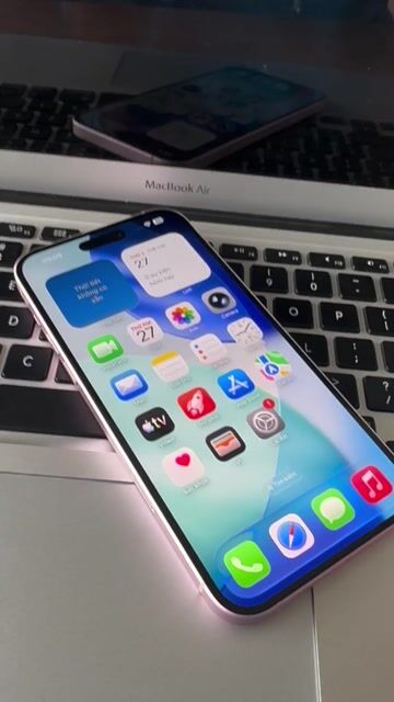 iPhone 15 Plus 128GB Hồng 99%. Mua bán Điện thoại tại Quận Ninh Kiều Cần Thơ được đăng bởi Khải mobile hình 1