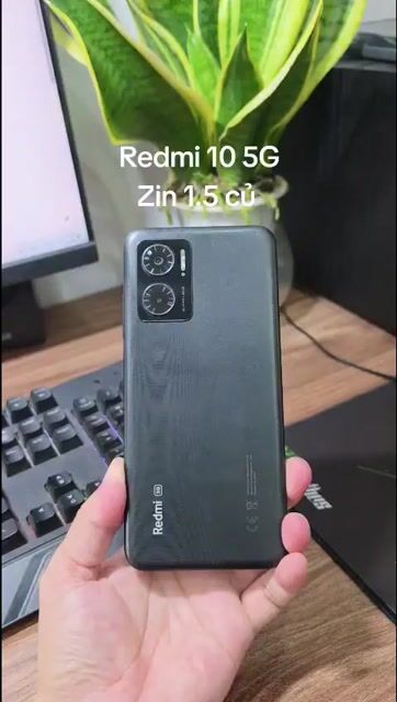 Redmi 10 5G Zin nguyên cây, pin trâu, màn mượt. Mua bán Điện thoại tại Quận Hà Đông Hà Nội được đăng bởi Shop Điện Thoại Cũ Zin hình 1