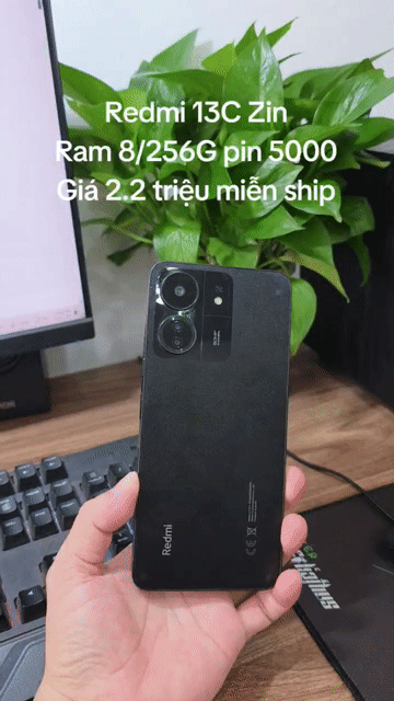 Xiaomi Redmi 13C 128G Zin Nguyên cây. Mua bán Điện thoại tại Quận Hà Đông Hà Nội được đăng bởi Shop Điện Thoại Cũ Zin hình 1