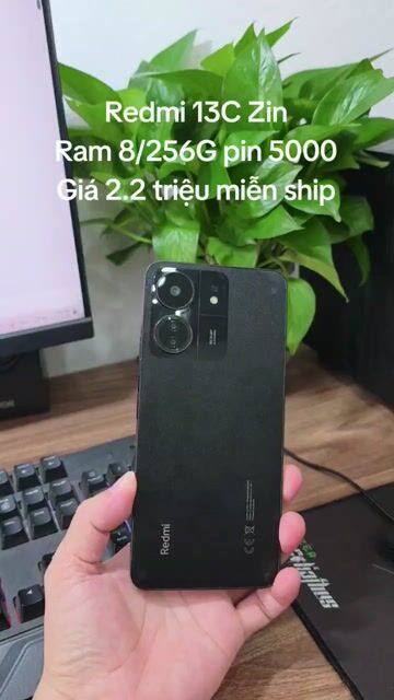 Xiaomi Redmi 13C 128G Zin Nguyên cây. Mua bán Điện thoại tại Quận Hà Đông Hà Nội được đăng bởi Shop Điện Thoại Cũ Zin hình 1