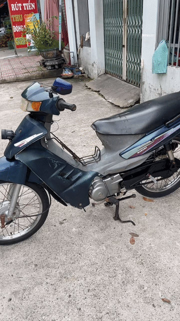 Suzuki Viva Xanh đen. Mua bán Xe máy tại Thành phố Thủ Dầu Một Bình Dương được đăng bởi Tiến Xe Máy Củ 61 hình 1