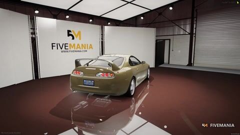 FIVEM A80 | Realistic Sports Car [Unbadged] Add-On | Interior & Exterior | Working Lights | Optimized | Fivem Ready | High Quality — video preview