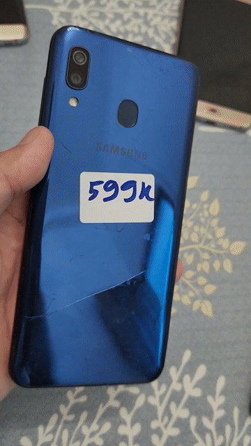 Samsung Galaxy A20 3GB/32GB Xanh. Mua bán Điện thoại tại Huyện Bình Chánh Tp Hồ Chí Minh được đăng bởi Thảo Samsung hình 1