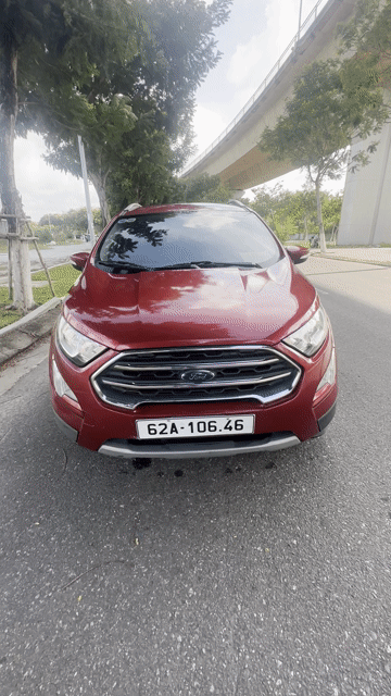 Ford EcoSport 1.5 Titanium 2018 Đỏ 11 vạn km. Mua bán Ô tô tại Quận Hải Châu Đà Nẵng được đăng bởi Vu Auto Đà Nẵng hình 1