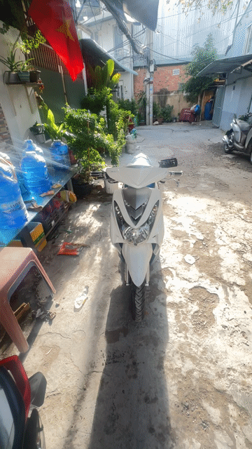 Yamaha Mio 2009 Trắng Xanh. Mua bán Xe máy tại Quận 7 Tp Hồ Chí Minh được đăng bởi Chuyên Xe Giá Tốt hình 1