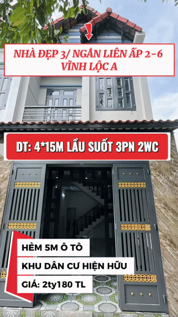 Mua bán Nhà ở Huyện Bình Chánh Tp Hồ Chí Minh diện tích 60 m² giá 2,18 tỷ