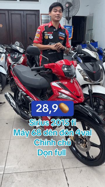 Sirius Fi RC 2015 full cục máy xịn. hỗ trợ góp. Mua bán Xe máy tại Thành phố Thủ Đức Tp Hồ Chí Minh được đăng bởi Lê Hạnh hình 1