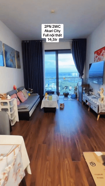 Cho thuê Căn hộ Chung cư Akari City Nam Long Quận Bình Tân Tp Hồ Chí Minh diện tích 80 m² giá 14,5 triệu/tháng