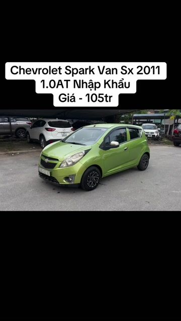 Chevrolet Spark Van 2011 Đk 2015 1.0AT Xanh Nhập. Mua bán Ô tô tại Quận Cầu Giấy Hà Nội được đăng bởi Vũ Kiên hình 1