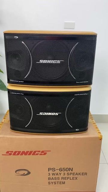 Loa karaoke Sonics PS-650N nhập khẩu Hàn quốc. Mua bán Tivi, Âm thanh tại Huyện Gia Lâm Hà Nội được đăng bởi Tình Đặng hình 1
